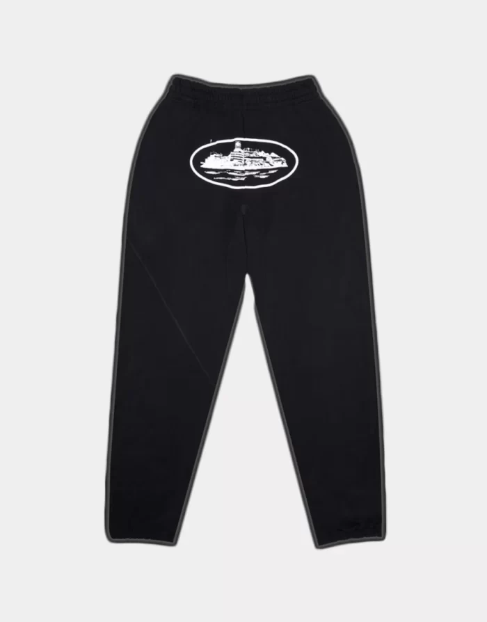 Corteiz OG Alcatraz Joggers Black 2