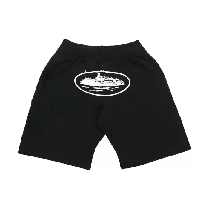 Corteiz Nylon Litework Shorts Black