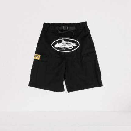 corteiz-guerillaz-21′-cargo-shorts-black