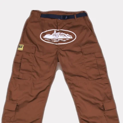 Corteiz Guerillaz Cargo Pants Brown 1 430x430 2