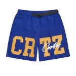 Corteiz Crtz Nylon Shorts Blue 2