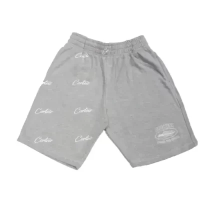 Corteiz Division 20 Shorts Gray