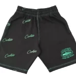 Corteiz Division 20 Shorts Green Black 1