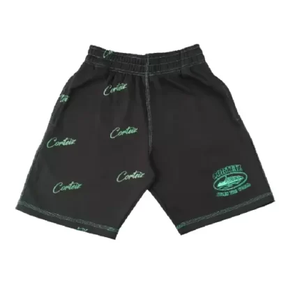 Corteiz Division 20 Shorts Green Black