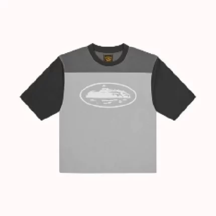 Corteiz Alcatraz Heavyweight Varsity Jersey Grey